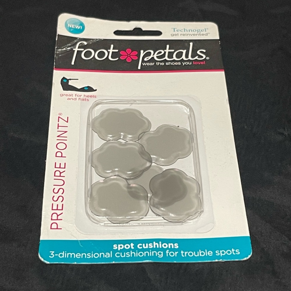 Foot Petals Pressure Pointz Shoe Spot Cushions